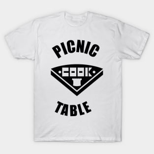 Picnic Table outside cook T-Shirt